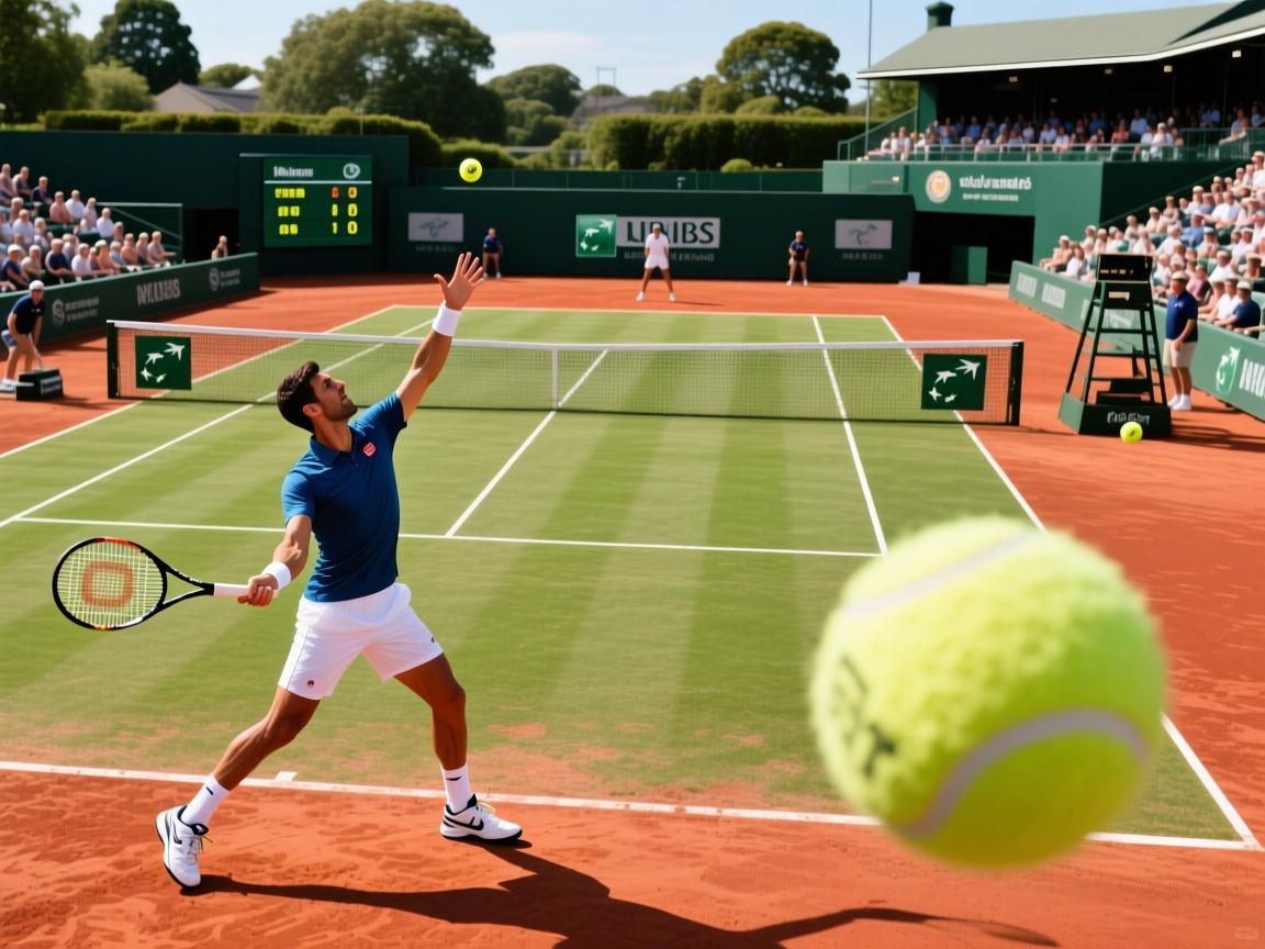 九游官网入口地址-“高新体育中心：网球选手挑战极限，赛场火爆”